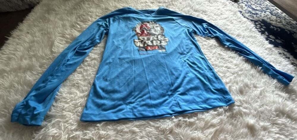 Champion Disneyland Inaugural Star Wars 10K 2015 Long Sleeve Running Shirt